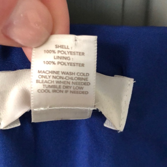 Ann Taylor Loft cobalt blue dress size 6 - Picture 4 of 4